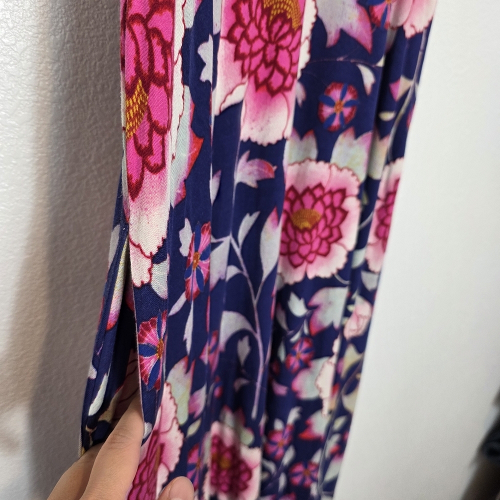 Anthropologie Maeve Cleary Floral Swing Dress Size Medium - Picture 9 of 11